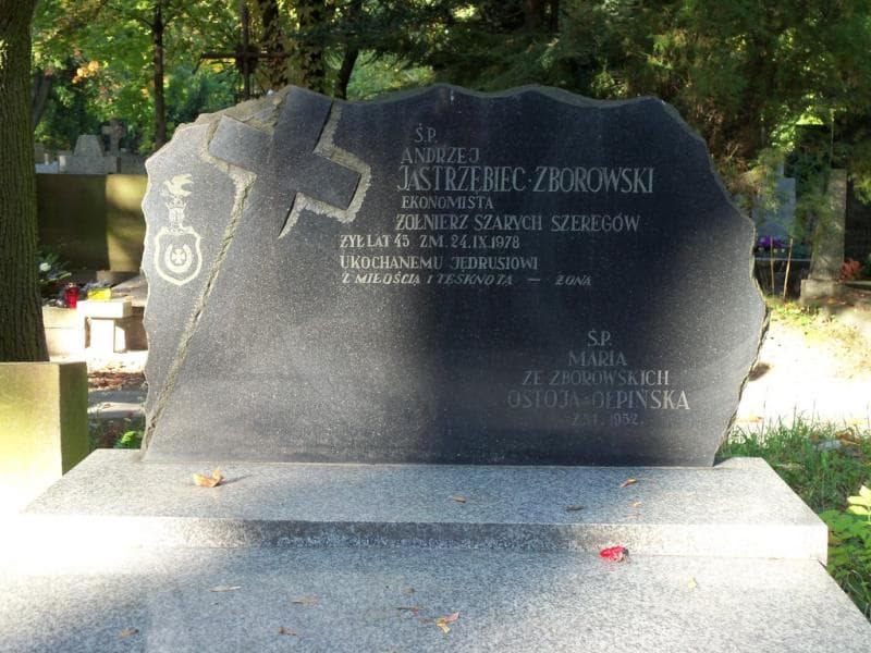 Zdjęcie grobu Andrzej Jastrzębiec - Zborowski (2)