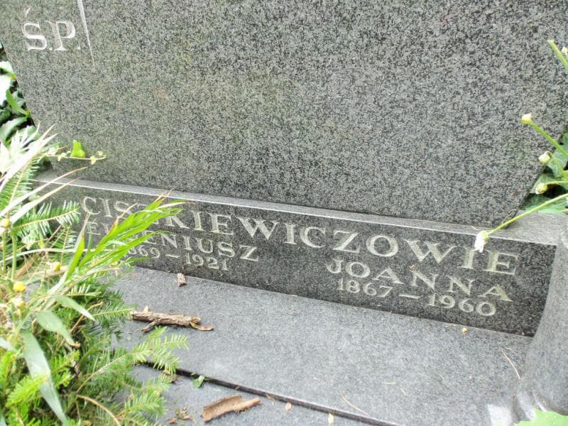 Zdjęcie grobu Eugeniusz Ciszkiewicz (1)