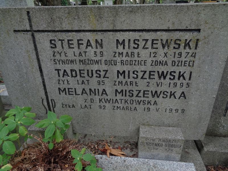 Zdjęcie grobu Andrzej Denisenko-O'rourk (2)