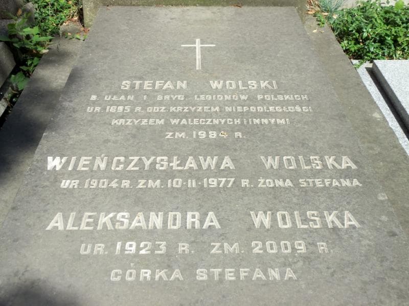 Zdjęcie grobu Stefan Wolski (2)