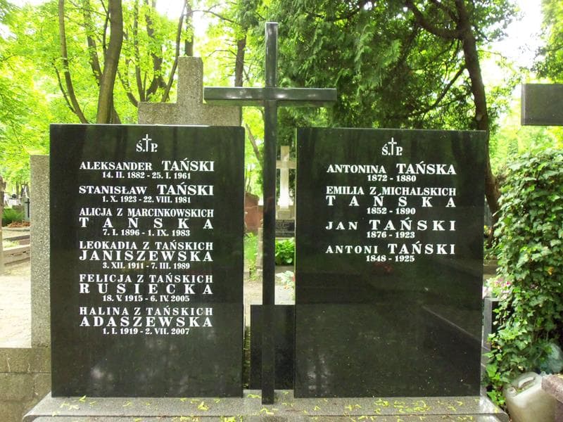Zdjęcie grobu Antoni Tański (2)