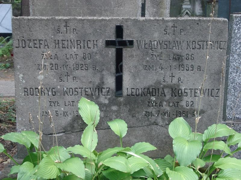 Zdjęcie grobu Józefa Heinrich (2)