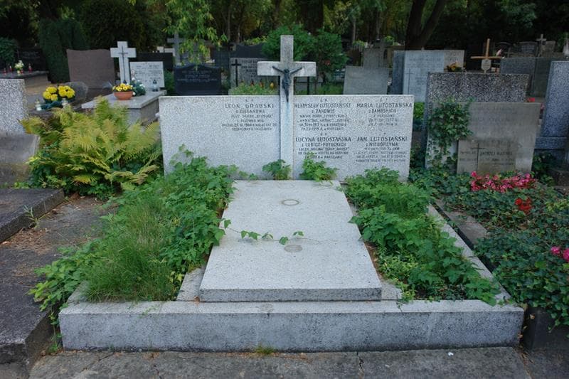 Zdjęcie grobu Jan Lutostański (1)