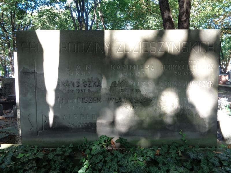 Zdjęcie grobu Henryka Lecewicz (2)
