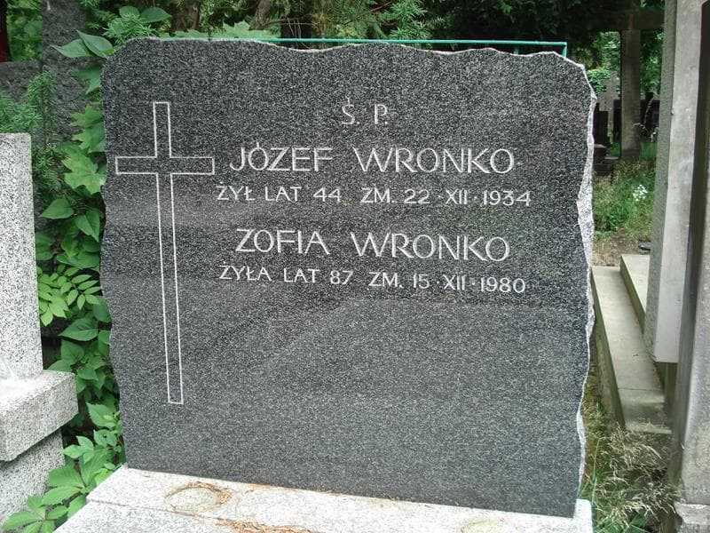 Zdjęcie grobu Józef Wronko (2)