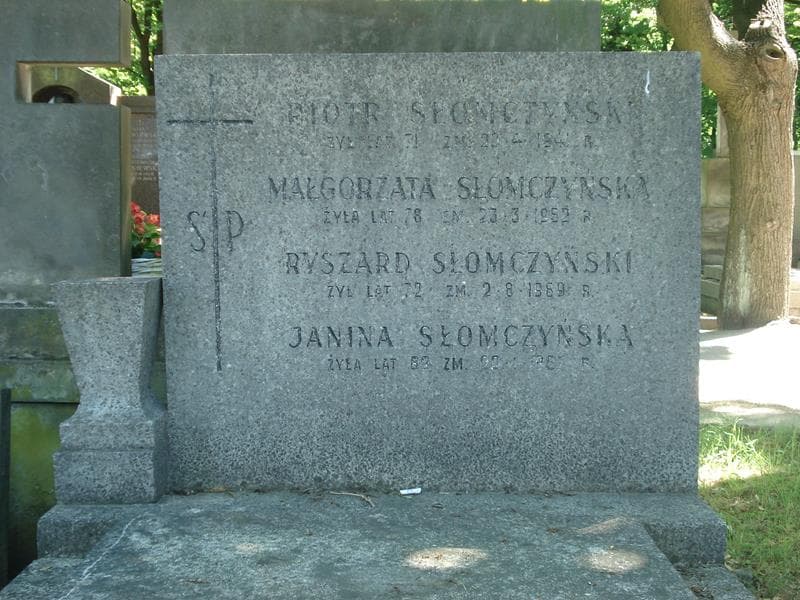Zdjęcie grobu Piotr Słomczyński (1)
