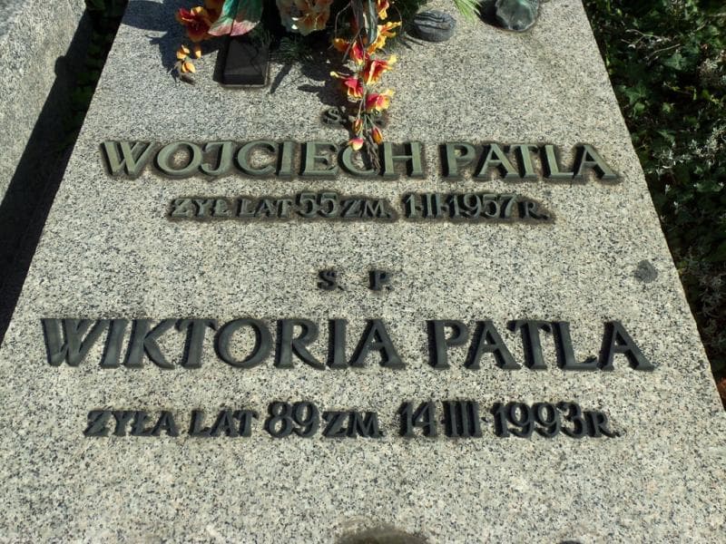 Zdjęcie grobu Wiktoria Patla (2)