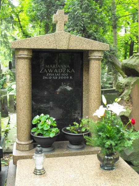 Zdjęcie grobu Marianna Zawadzka (2)