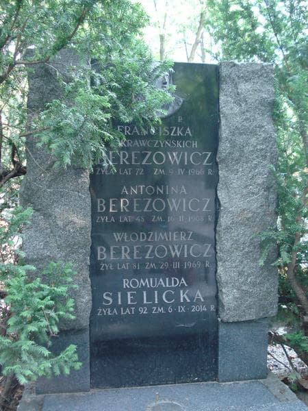 Zdjęcie grobu Franciszka Berezowicz (2)