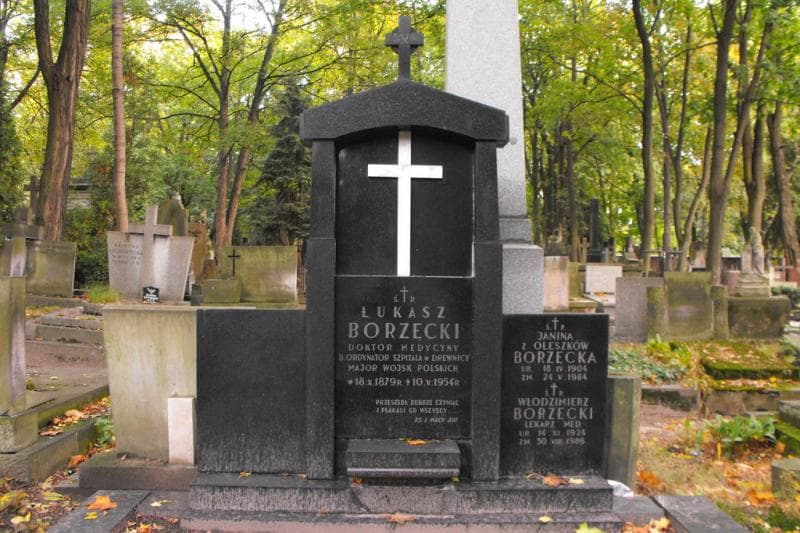 Zdjęcie grobu Włodzimiera Borzęcki (2)