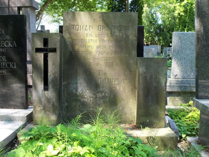 Zdjęcie grobu Roman Okniński (2)