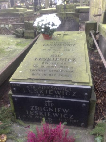Zdjęcie grobu Józef Leskiewicz (2)