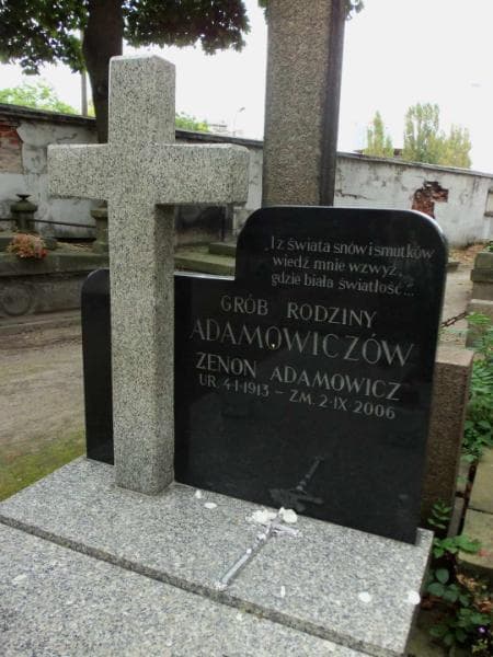 Zdjęcie grobu Zenon Adamowicz (2)