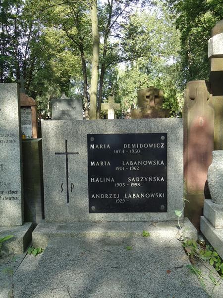 Zdjęcie grobu Maria Demidowicz (2)