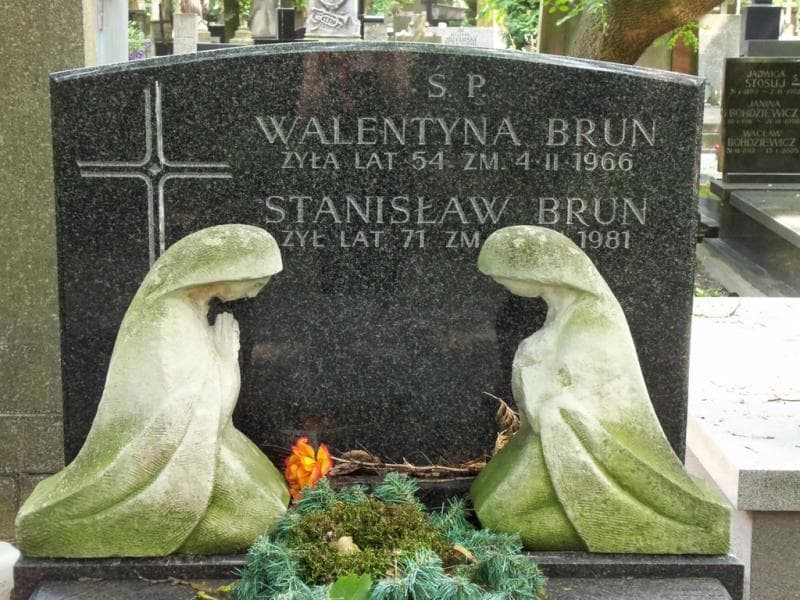 Zdjęcie grobu Walentyna Brun (2)