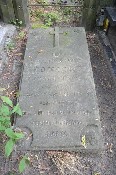 Zdjęcie grobu Władysław Nowicki (2)