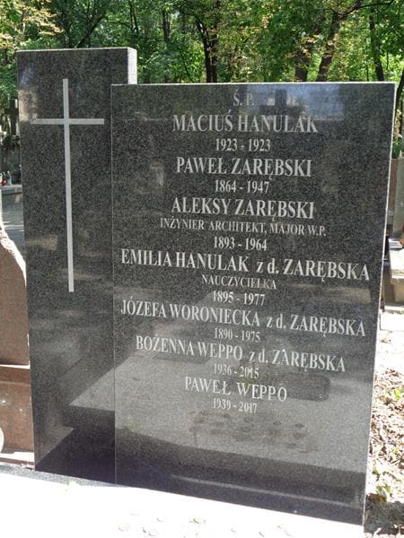 Zdjęcie grobu Maciuś Hanulak (2)