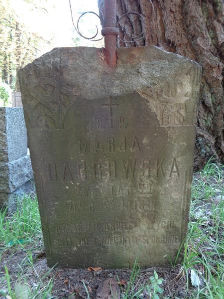 Zdjęcie grobu Marja Dąbrowska (2)