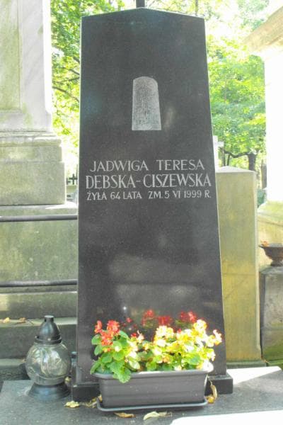 Zdjęcie grobu Jadwiga Teresa Dębska-Ciszewska (2)