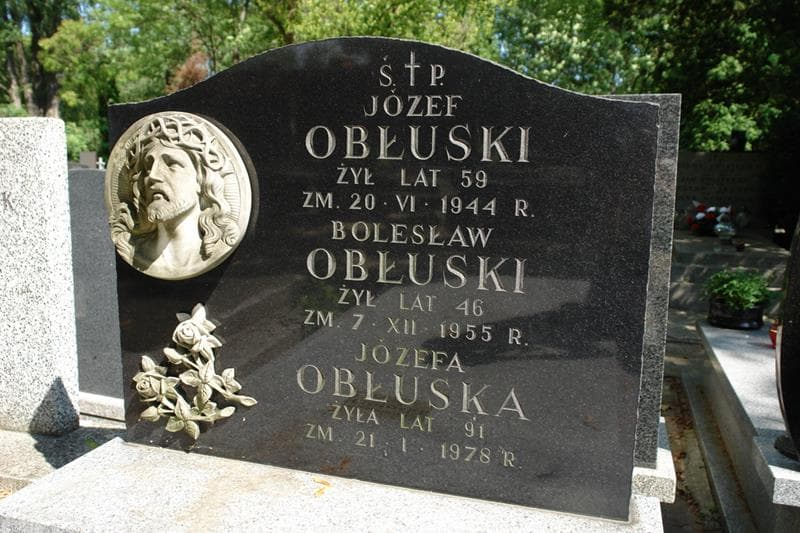 Zdjęcie grobu Józef Obłuski (2)