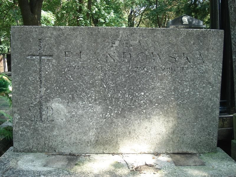Zdjęcie grobu Stefania Plandowska (2)