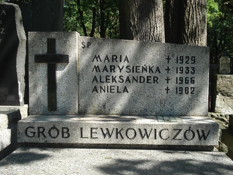 Zdjęcie grobu Aleksander Lewkowicz (2)