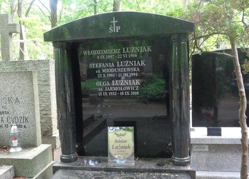 Zdjęcie grobu Stefania Luźniak (2)