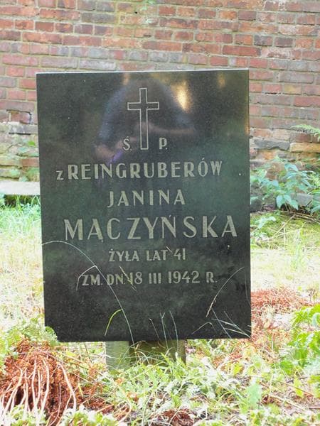 Zdjęcie grobu Janina Mączyńska (2)