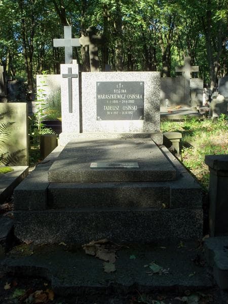 Zdjęcie grobu: Regina Waraszkiewicz-Osińska