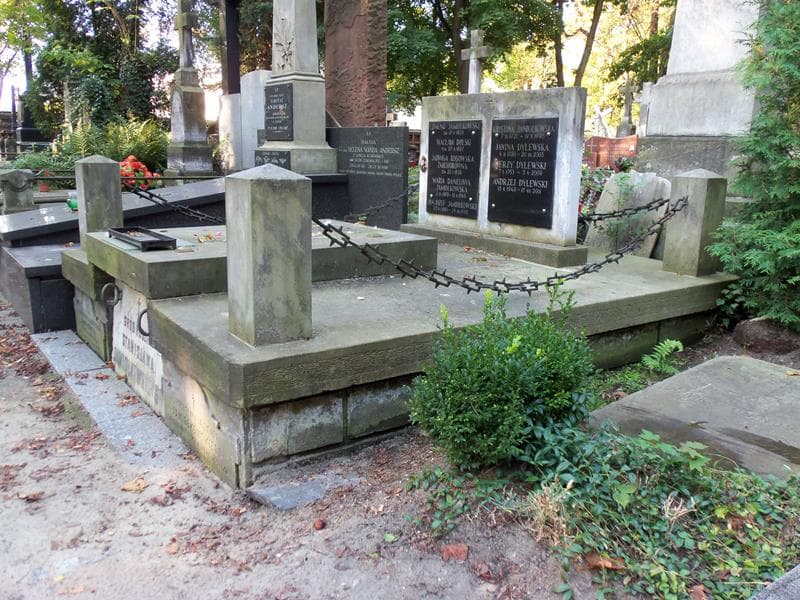 Zdjęcie grobu Daniel Tytus Jamiołkowski (1)