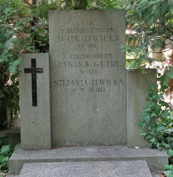Zdjęcie grobu Stefania Lewicka (2)