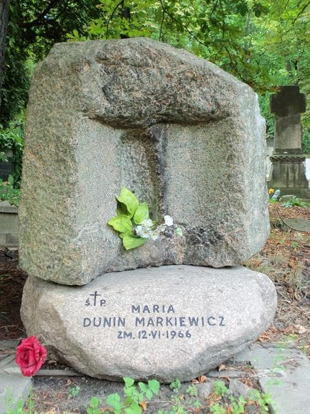 Zdjęcie grobu Maria Dunin Markiewicz (2)