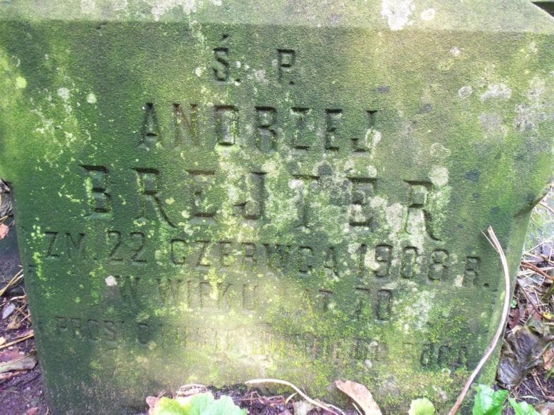 Zdjęcie grobu Andrzej Brejter (2)