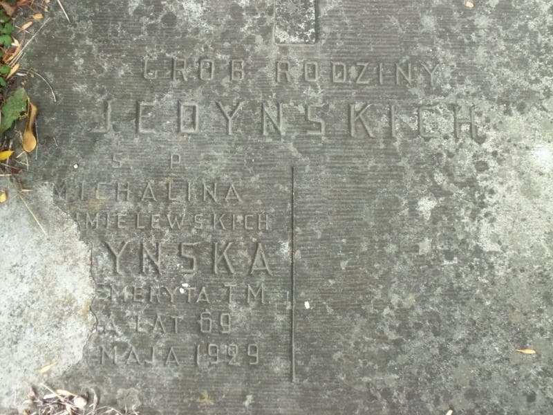Zdjęcie grobu Michalina Jedyńska (2)