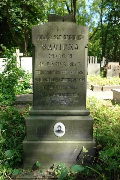 Zdjęcie grobu Franciszka Sawicka (2)