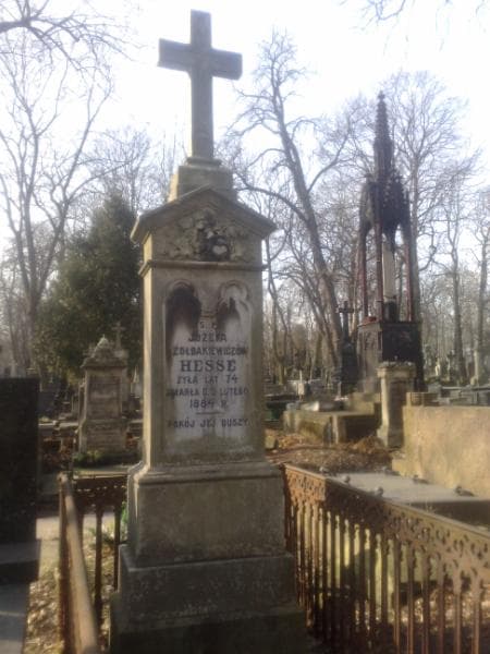Zdjęcie grobu Józefa Hesse (1)