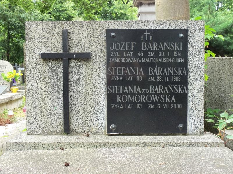 Zdjęcie grobu Józef Barański (2)