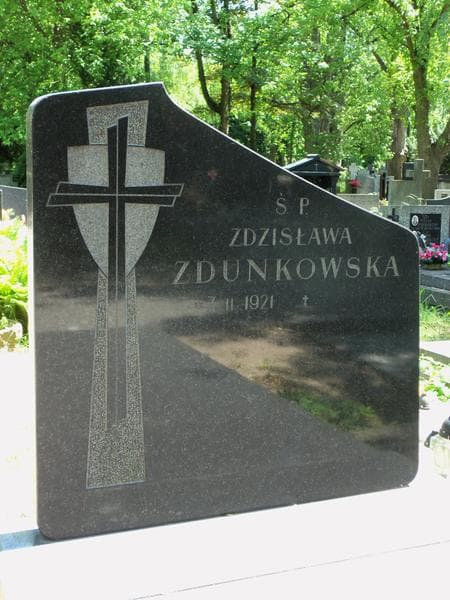 Zdjęcie grobu Zdzisława Zdunkowska (2)