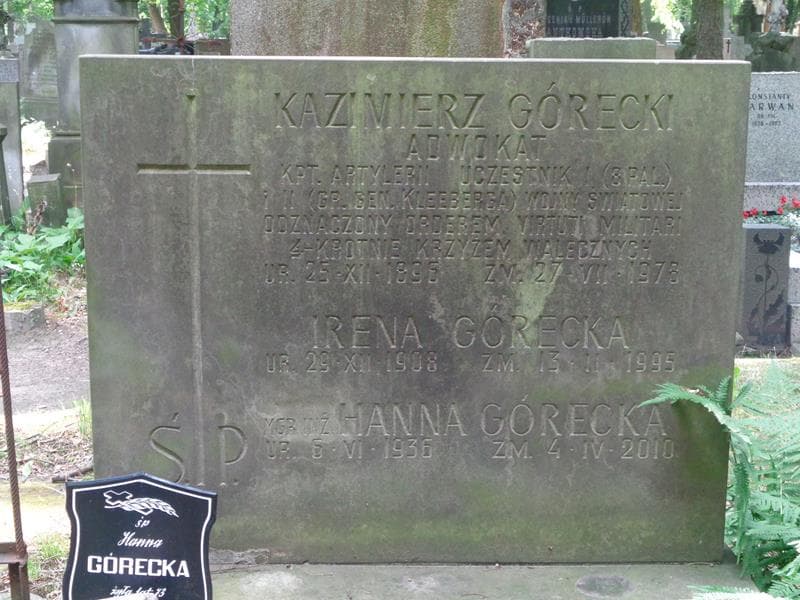 Zdjęcie grobu Hanna Górecka (2)