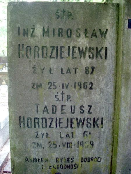 Zdjęcie grobu Mirosław Hordziejewski (2)