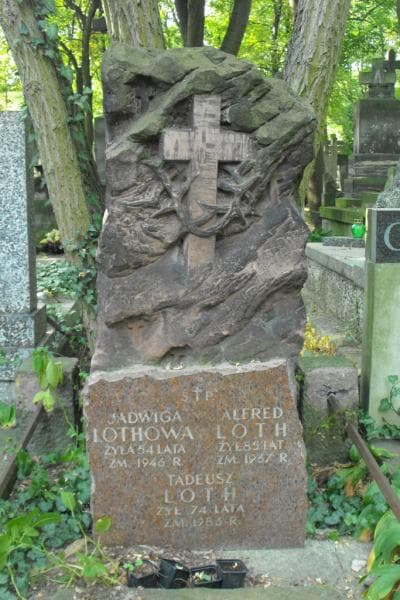 Zdjęcie grobu Alfred Loth (2)