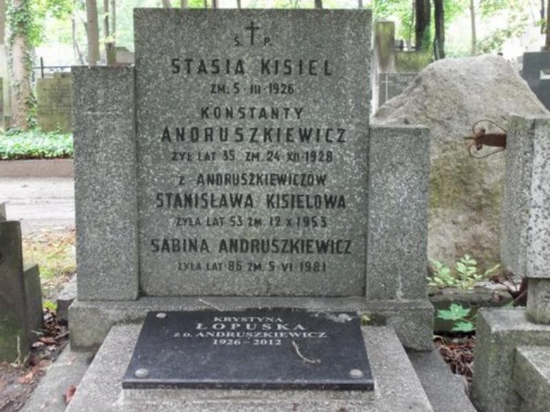 Zdjęcie grobu Sabina Andruszkiewicz (2)