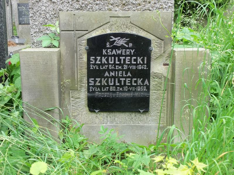 Zdjęcie grobu Ksawery Szkultecki (2)