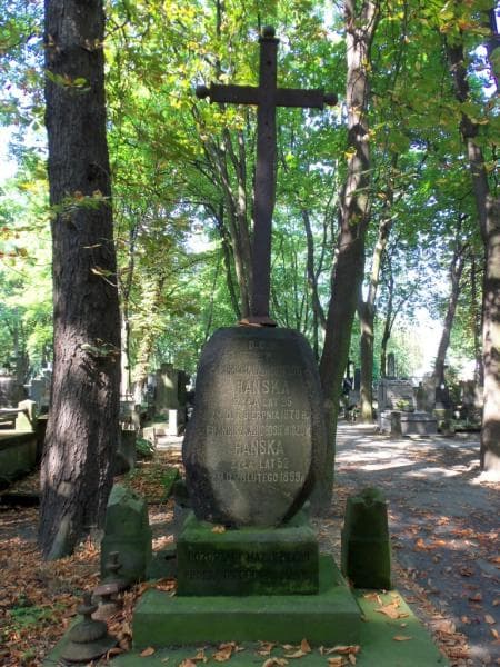 Zdjęcie grobu Franciszka Hańska (2)