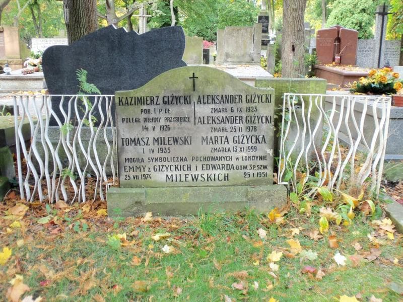 Zdjęcie grobu Emma Milewska (2)