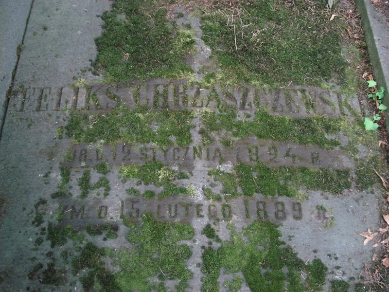 Zdjęcie grobu Feliks Chrząszczewski (2)