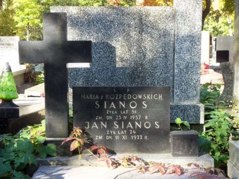 Zdjęcie grobu Jan Sianos (2)