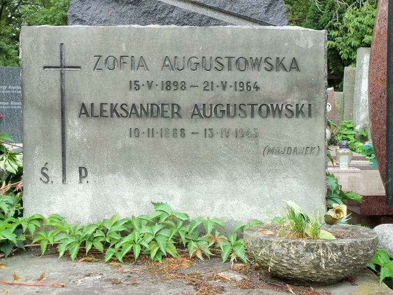 Zdjęcie grobu Aleksander Augustowski (2)