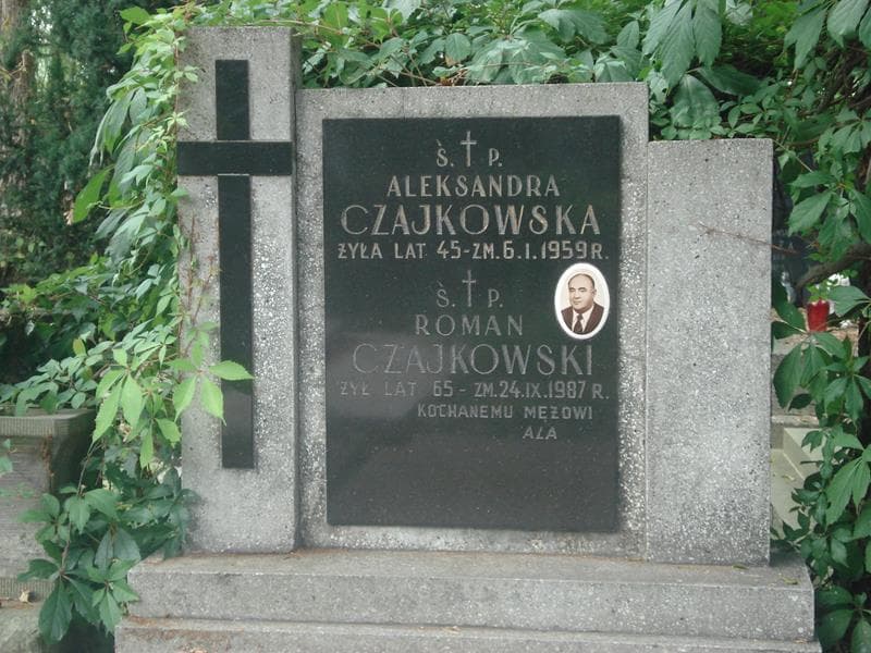 Zdjęcie grobu Aleksandra Czajkowska (2)