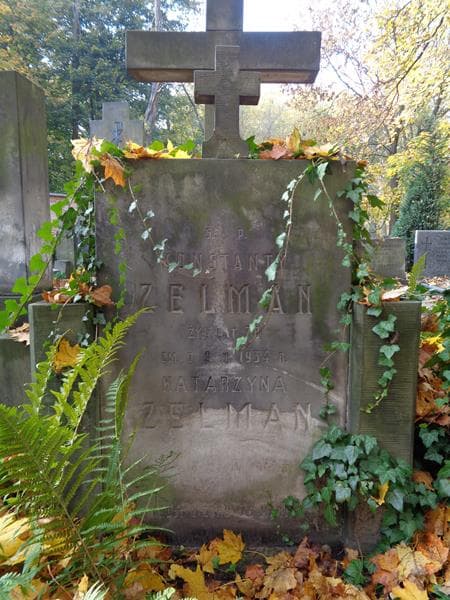 Zdjęcie grobu Konstanty Zelman (2)